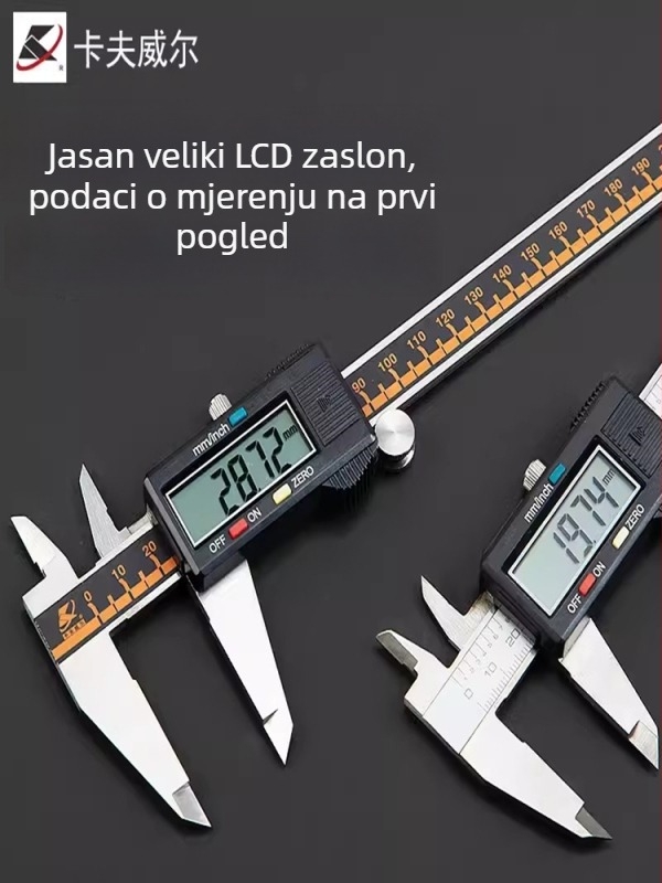 Vernier mjerni kaliper 0-150 mm s digitalnim zaslonom – mjerni alat za visinu YB5001A