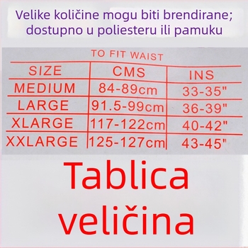 Muške pamučne bokserice, tkanina, srednji pojas, prozračan, 70–80% pamuka