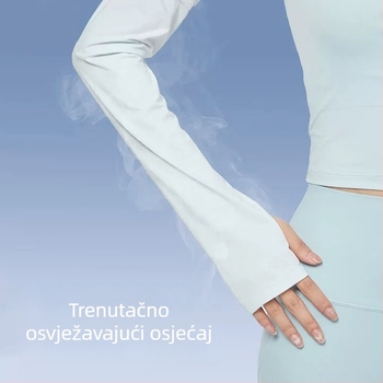 Ženski zaštitni rukavi za sunce za vožnju biciklom i vožnju — minimalistički stil, najlon tkanina, glavni materijal 81–95%, proljeće 2025