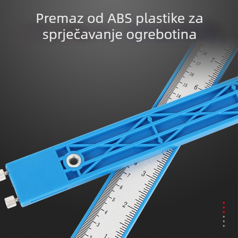 Ručni ortopedijski kaliper-pravilo s kazaljkama za mjerenje širine lica, prepona, kuka i zdjelice
