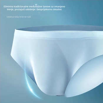 Muške gaćice od Ice Silk, ultra tanke, prozračne, brzo sušeće, 3D kroj