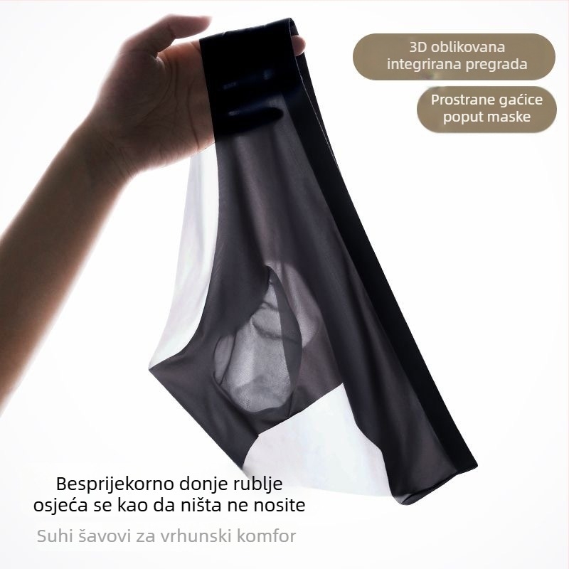 Muške gaćice od Ice Silk, ultra tanke, prozračne, brzo sušeće, 3D kroj