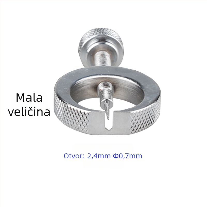 Set od tri alata za vađenje igle iz manometra – dijafragmatski mjerač tlaka, više veličina (veliki/srednji/mali)
