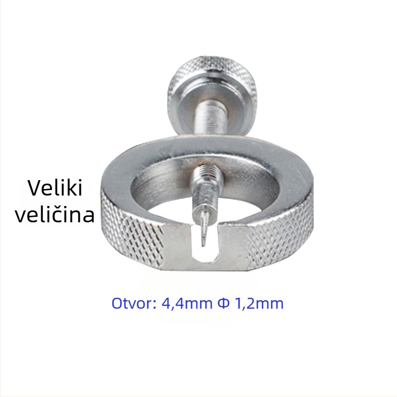 Set od tri alata za vađenje igle iz manometra – dijafragmatski mjerač tlaka, više veličina (veliki/srednji/mali)