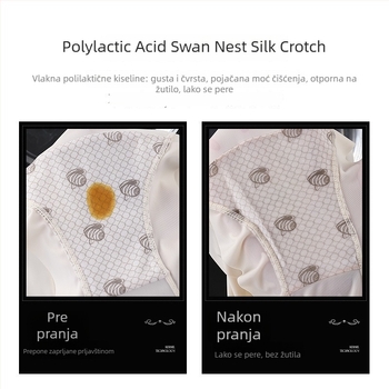 2024 proljeće-ljeto: ženske gaćice visokog straẗka od ice silk, bez šavova, podrška trbuha, tijelo obgrćući kroj, plus veličina XL