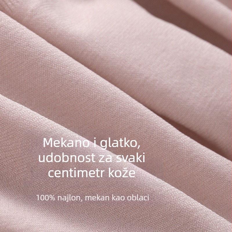 Gaćice za žene plus veličine, pamuk, produženi kljun, podstava od morušinog svile, antibakterijske, visoka elastičnost, udobne trokutaste gaćice