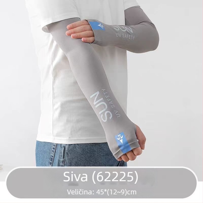 Rukav zaštite od sunca za ljeto, muškarci, Ice Silk tkanina, najlon, UV zaštita, za vožnju