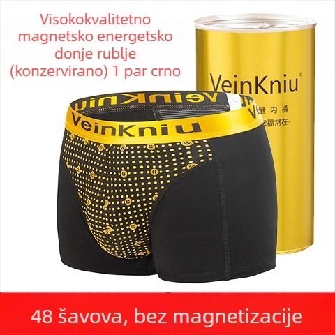 VeinKniu Muške bokserice, modalni materijal, glavni udio 90–95% modal, podstava prepona 100% poliester, srednji struk