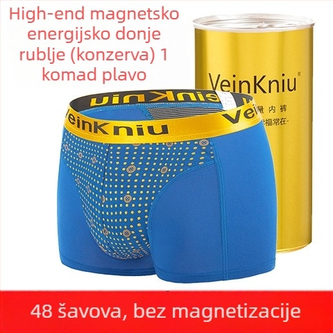 VeinKniu Muške bokserice, modalni materijal, glavni udio 90–95% modal, podstava prepona 100% poliester, srednji struk