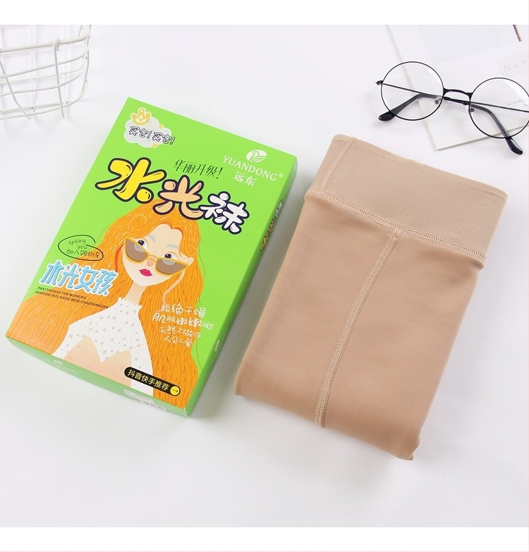 Far East Pantyhose s osjećajem golih nogu, jesen-zima srednje debele, bezšivne 7612
