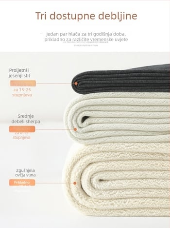 Ženske termalne hlače, visokim strukom i kontrolom trbuha, pamuk-spandeks smjesa, geometrijski uzorak, duljina 3/4, srednja debljina, održavaju toplinu