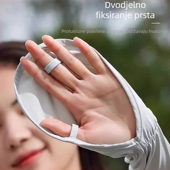 Ženske sunčane rukave za biciklizam – ice silk materijal, UV zaštita, prozračni, proljeće 2025