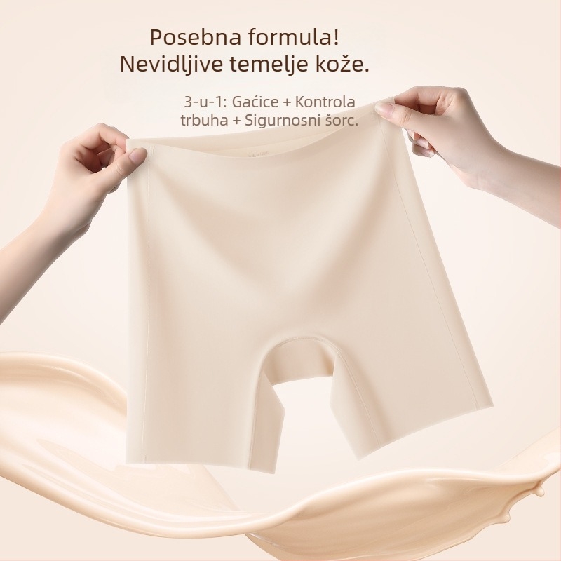 Ženske sigurnosne hlačice od Ice Silk, srednji pojas, 95% najlon, Ice Silk podstava u području prepona, zaštita od izloženosti