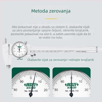 Insize digitalni kaliper, 150-200-300 mm raspon