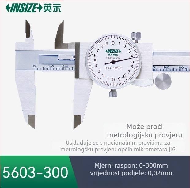 Insize digitalni kaliper, 150-200-300 mm raspon