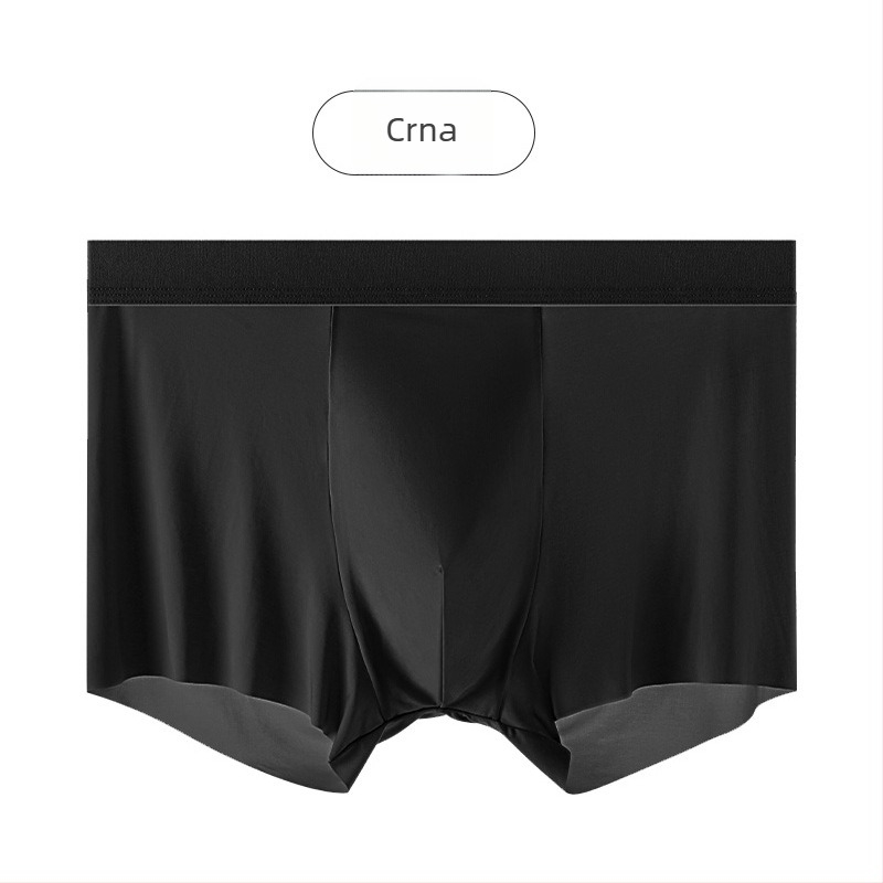 Ljetne muške bezšivne bokserice od Ice Silk, antibakterijska podstava od Mulberry svile 7A