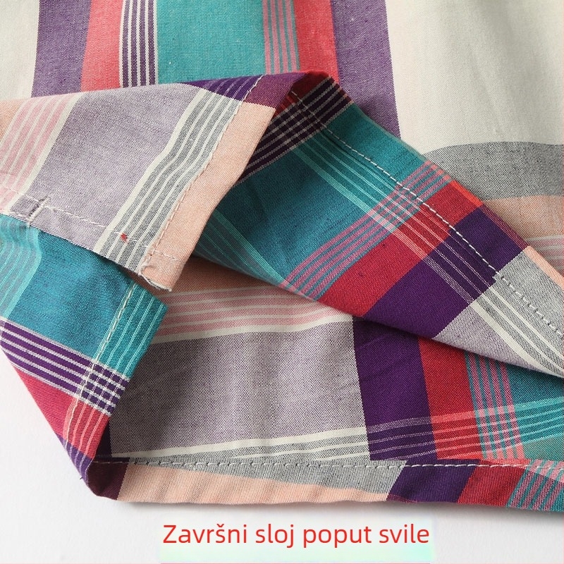 Muške bokserice od 100% pamuka, dišuće, srednje visoki pojas, bezšivne, uzorak 29453