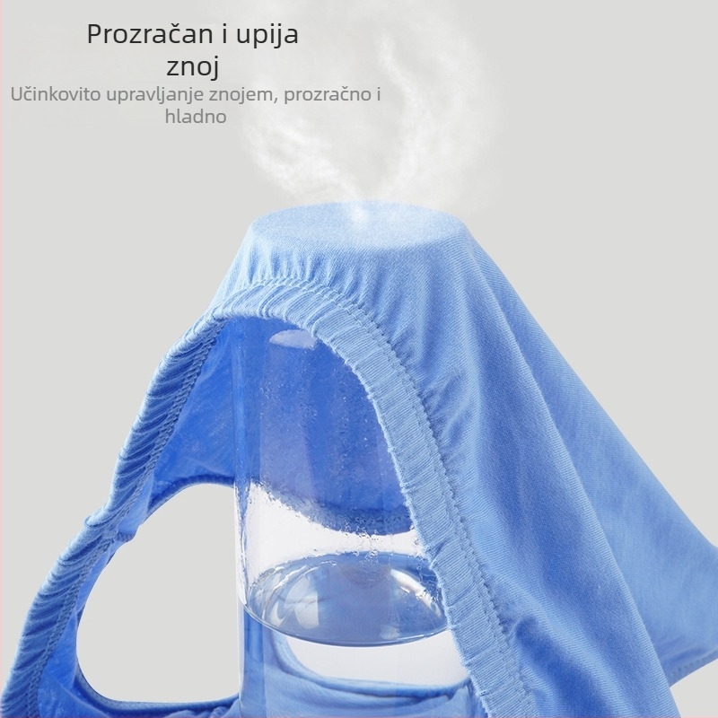 Muške pamučne gaćice, srednje visine struka, opuštenog kroja, plus veličina