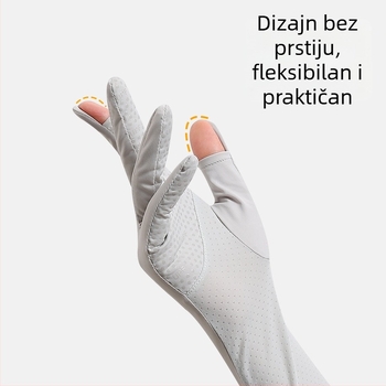 UV zaštićeni predlaktni rukav za ljeto, ice silk najlon 71–80%, originalni dizajn, za vožnju