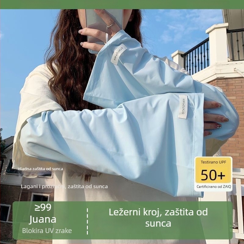 Rukavice za podlakticu od Ice Silk za zaštitu od sunca, slobodan kroj, vanjska upotreba