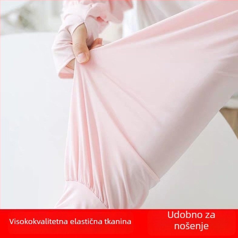 Ženski UV zaštitni rukav od Ice Silk — slobodan kroj, stil Personality Trend; tkanina Ice Silk 71–80%, Najlon; Poliester 11–20%