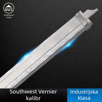 Industrijski Vernier kaliper, nehrđajući čelik, više raspona 0–150–200–300 mm