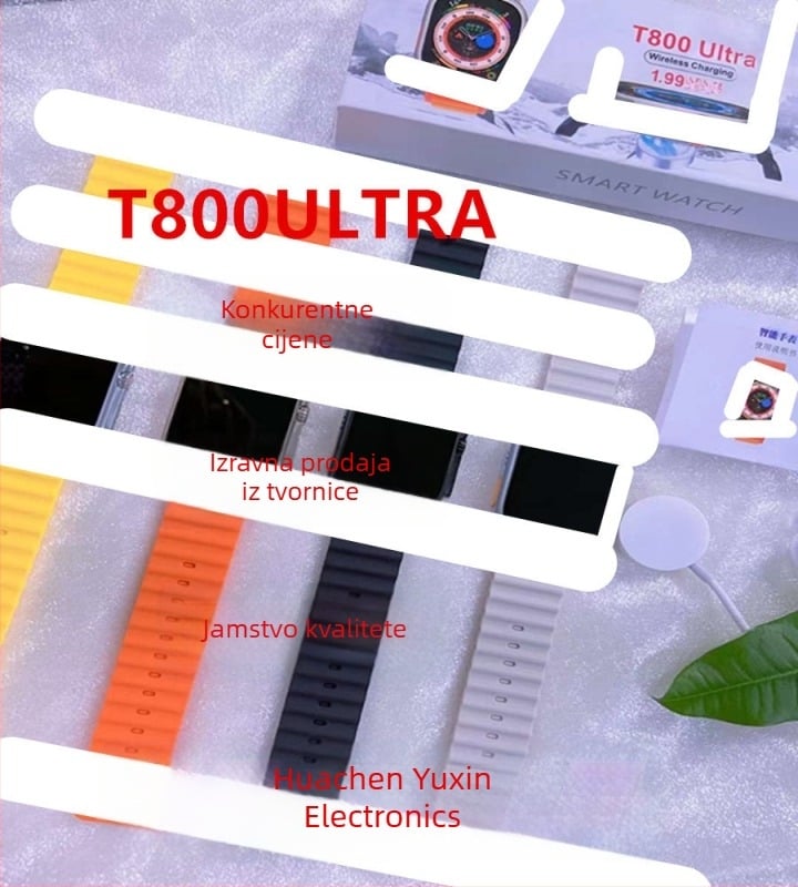 Pametni sat s Bluetooth pozivom, baterija 220mAh, bežično punjenje, kućište od titanije zlitine, vodootporan