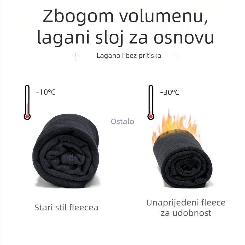 Bezšavni termalni prsluk s flis podstavom, pamuk tkanina, V-izrez, proljeće 2024