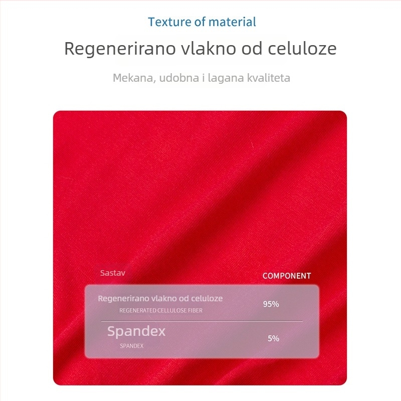 Muške pamučne gaćice, srednje visine pojasa, jednobojni uzorak, prozračne, 100% pamuk