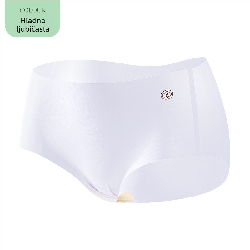 Ženske gaćice od ice silk, antibakterijske, brzo se suše, s pamukom u preponskom dijelu, glavna tkanina: najlon
