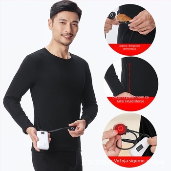 24-zonsko grijano odijelo za cijelo tijelo, stalne temperature, USB napajanje, unisex