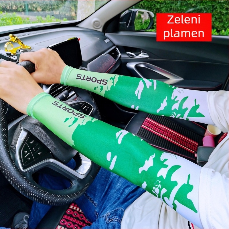 Ice Silk nadlaktni rukavi s UV zaštitom, za muškarce i žene, ljeto, vožnja i biciklizam, udoban kroj