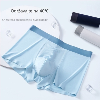 Muške boxerice Ice Silk, prozračne, antibakterijske, brzo sušeće; materijal: najlon; Ice Silk materijal; podstava prepona s grafenom