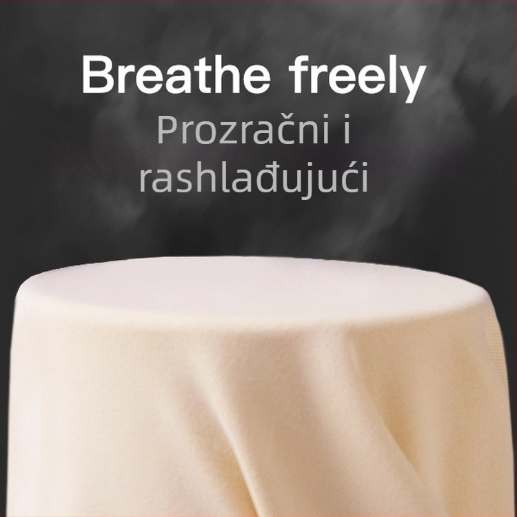 Ženske bokserice srednje visine od pamuka, bezšivne, za proljeće