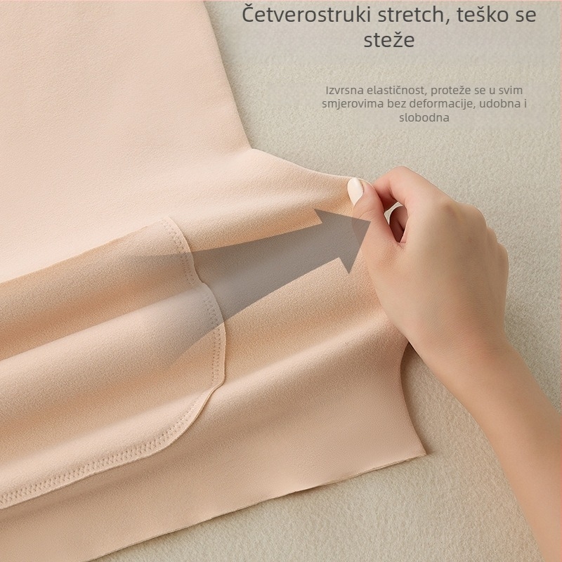 Termalna vest s dvostrukim džepovima i umetkom za prsa, kapuljača, pogodna kao baza ili vanjska odjeća, tkanina Derong akrilna vlakna, tanko 121–140 g/m2