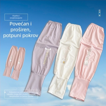 Ženski rukavi za zaštitu od sunca Ice Silk, ljeto, opušten kroj, plus veličina, za vožnju