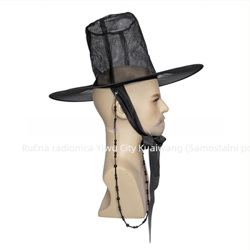 Lanac za šešir – Koreanski tradicionalni šešir, Saja Boys, K-Pop Demon Hunters (Brand: Drugo; Dostupnost: Na skladištu; Dobna skupina: Odrasli; Sezona: Ljeto 2025)
