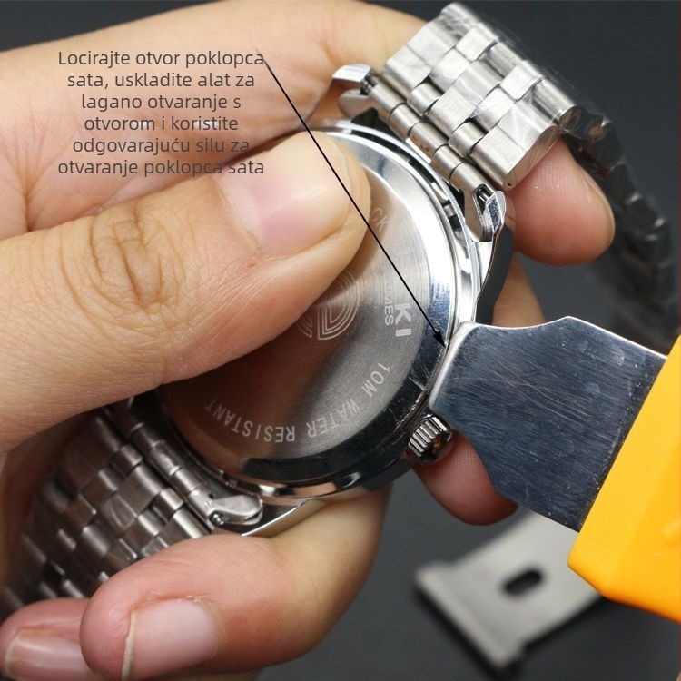 Univerzalni alat za uklanjanje stražnjeg poklopca sata — otvaranje, popravak, zamjena baterije i podešavanje (zima 2022)