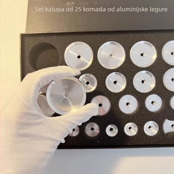 Set alata za popravak satova s kalupom od aluminijske legure, 1 komplet, format nacionalnog sustava, za kućnu upotrebu