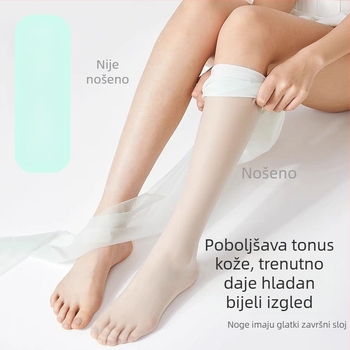 Mint Mambo tajice za žene, ultra tanke ljetne najlon tajice, otporne na zapetljavanje, njeguju kožu i posvjetljuju, ananas čarape