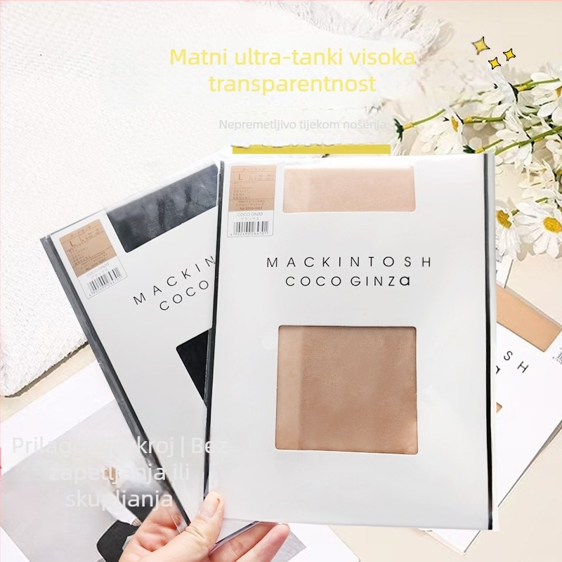 Ženske pantyhose s UV zaštitom, ultra tanke, visoka prozirnost, anti-zakačivanje, antibakterijske