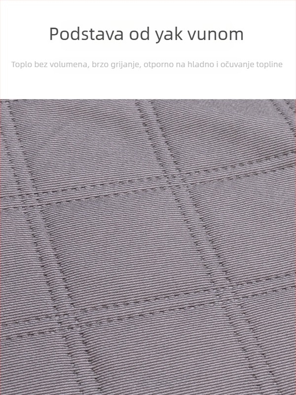 Muška košulja s fleece podstavom, 100% pamuk, herringbone uzorak, dugi rukav, ovratnik s gumbima