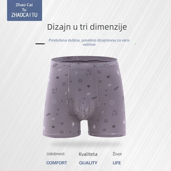 Muške bokserice od modalnog pamuka, tri pakiranja, prozračne, velika veličina, udoban kroj