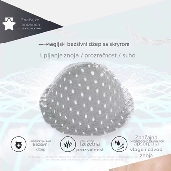 Muške bokserice s prozračnom mrežastom džepom i podrškom testisa, od vlakna regenerirane celuloze