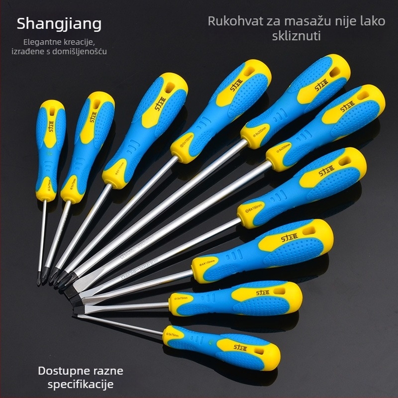 PH1 Phillips odvijač s križnom glavom, krom-vanadij čelik, magnetski, plastična drška, višenamjenski