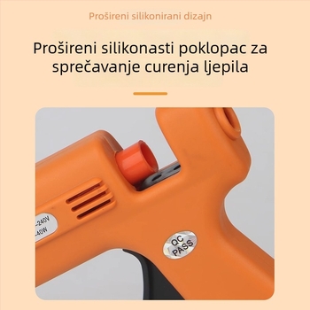 Class 18 40W ljepilni pištolj s uskom mlaznicom, uključuje ljepilne štapiće, mlaznica 1,5 mm, ručna protiv kapanja