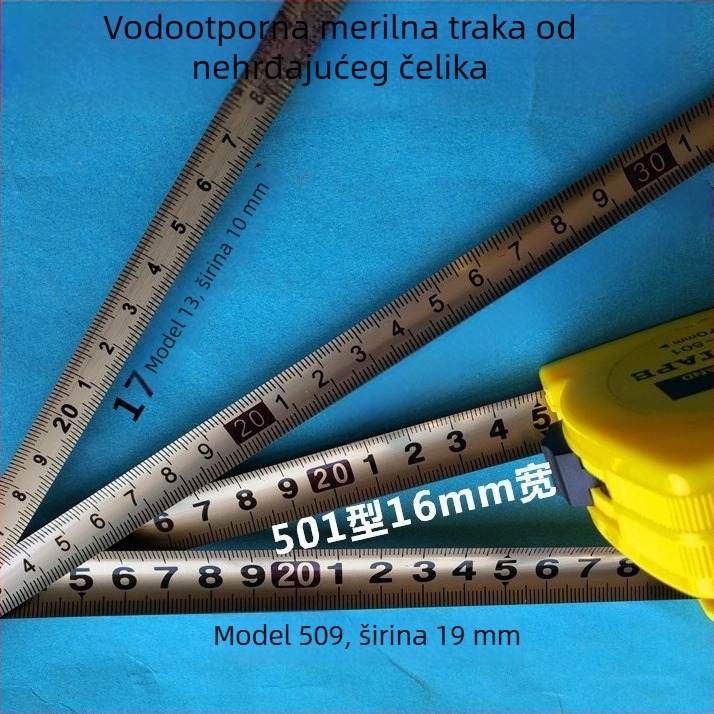 Vodootporna kutija za mjernu traku za kamen, marka Shanghai Three-Circle, metrička traka, za kamen