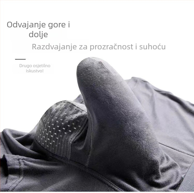 Muške prozračne bokserice od viskoze, srednji pojas, podstava u preponama od najlona, sve sezone