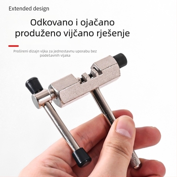 Alat za demontažu lanaca bicikla, Razdjelnik lanaca, Alat za popravak za planinski bicikl, Rezač lanaca (Materijal: Čelik; Uvoz: Ne; Licencirani privatni znak: Da)