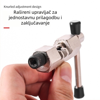 Alat za demontažu lanaca bicikla, Razdjelnik lanaca, Alat za popravak za planinski bicikl, Rezač lanaca (Materijal: Čelik; Uvoz: Ne; Licencirani privatni znak: Da)